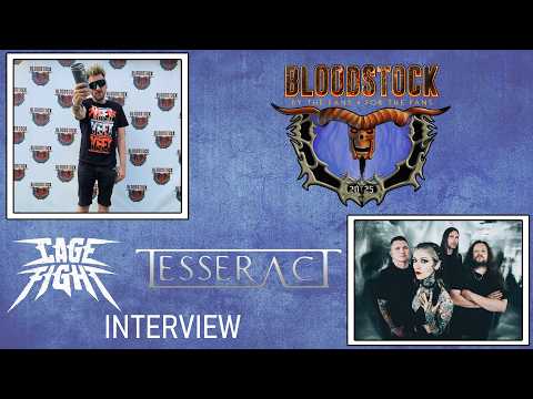 Cage Fight & Tesseract Interview Bloodstock 2025