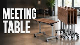 Best Modular Stackable Flip Top Meeting Table: Top 8 Space-Saving Conference Tables