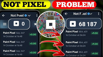 How to Work On Not Pixel Airdrop | Not Pixel Per Kaam Kaise Kare | 0 pixel Problem Solve | CryptoMA