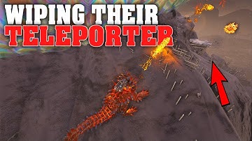 Revenge Wiping Enemies Teleporter! | Ark Genesis Official Small Tribes PVP E16