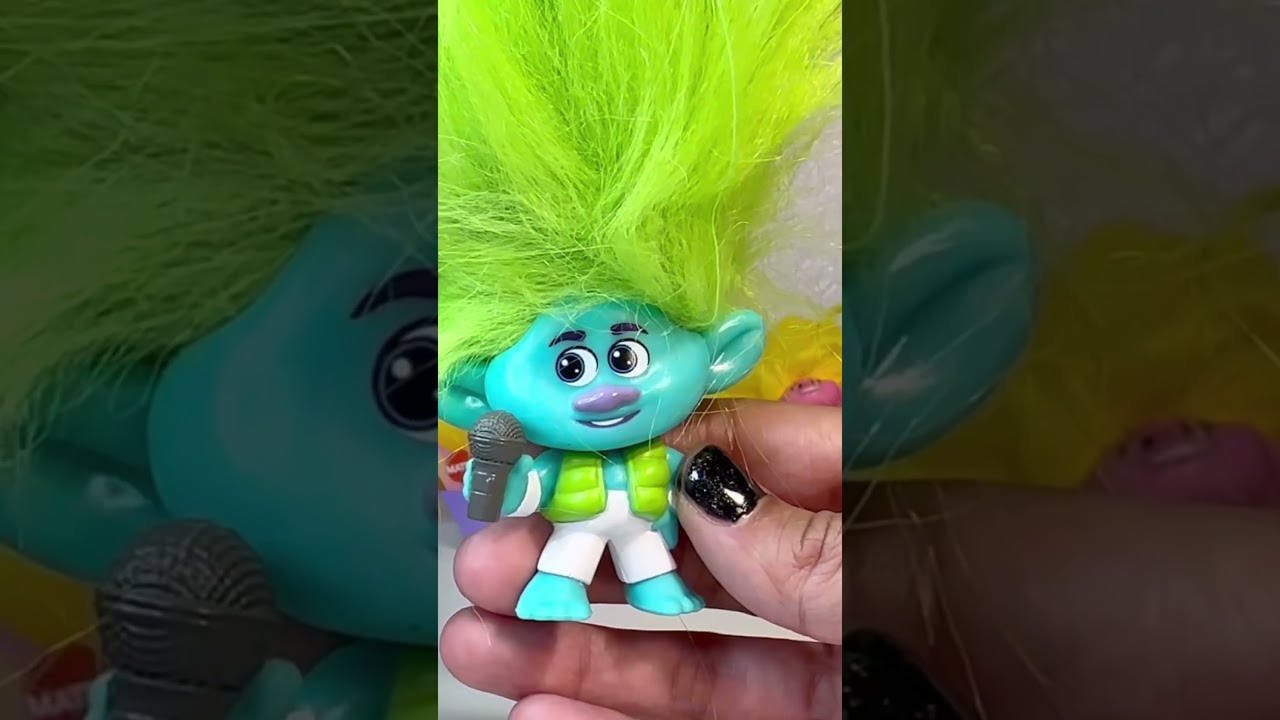 DreamWorks TROLLS Band Together POM POMS Series 1 Toy Unboxing ASMR Mattel 