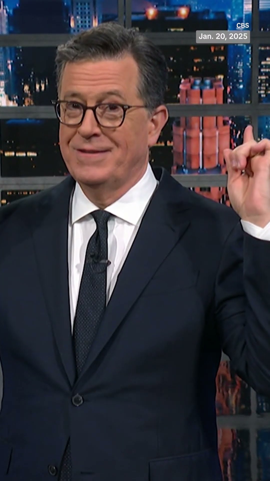 Late-night hosts react to Trump's inauguration