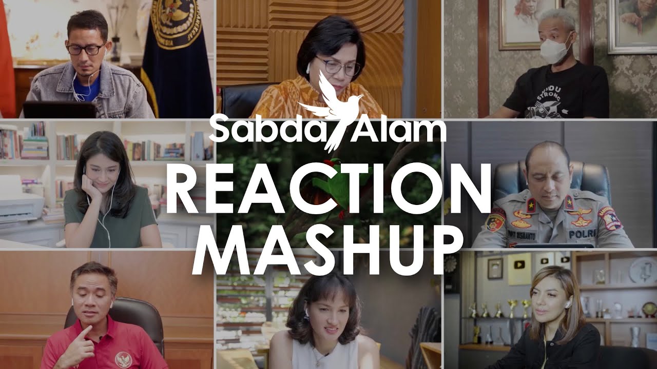 Reaction Mashup Sabda Alam (PSA Music Video)