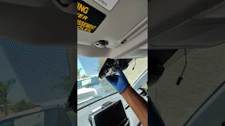 Removing Toyota RAV4 review mirror and camera / LDWS