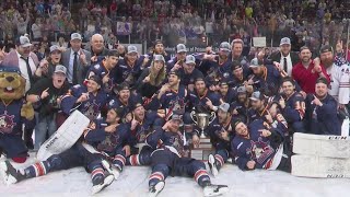 Rivermen win 2nd President's Cup in three years, Hagaman named Finals MVP