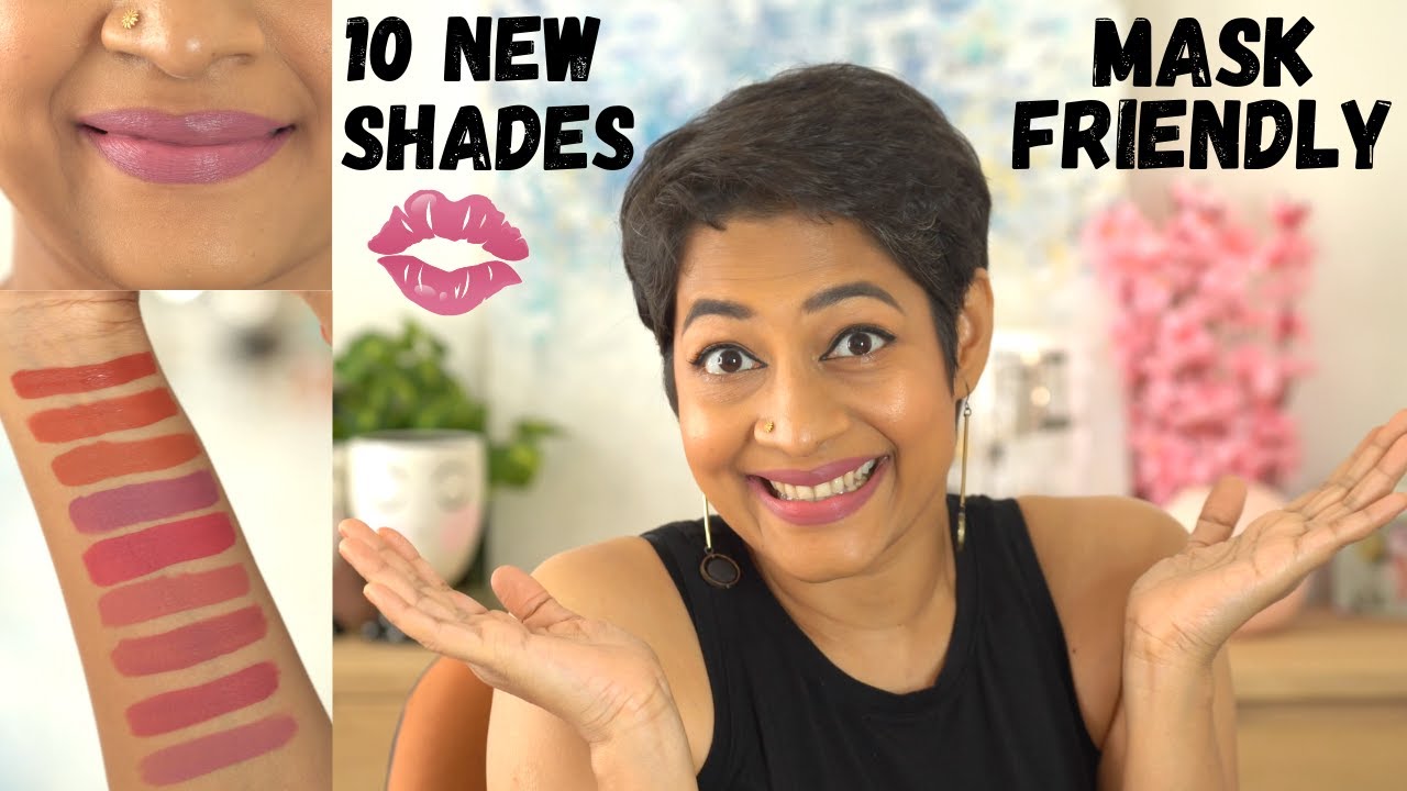 Новые матовые помады Maybelline Matte Ink — все 10 оттенков | Не наносятся на кожу и долго держат...