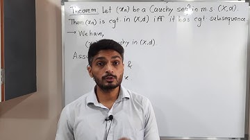Topology of Metric Spaces - Unit 2 - Lecture 10
