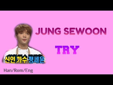 Jung Sewoon (정세운) -  Try (노력) (King Of Masked Singer) [Han/Rom/Eng]