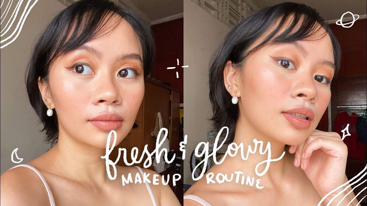 My Everyday Fresh and Glowy Makeup Routine ✨🌸  ft Glossier, Issy & Co, Happy Skin ++