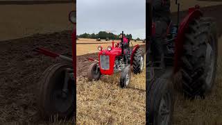 Massey Ferguson 35 Ploughing at North Notts Ploughing Match #masseyferguson35
