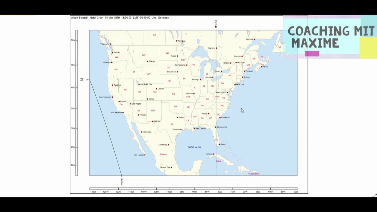 The moon line 🌜 and the astro geography❗🌕(Hitler, Einstein, Frida Kahlo)