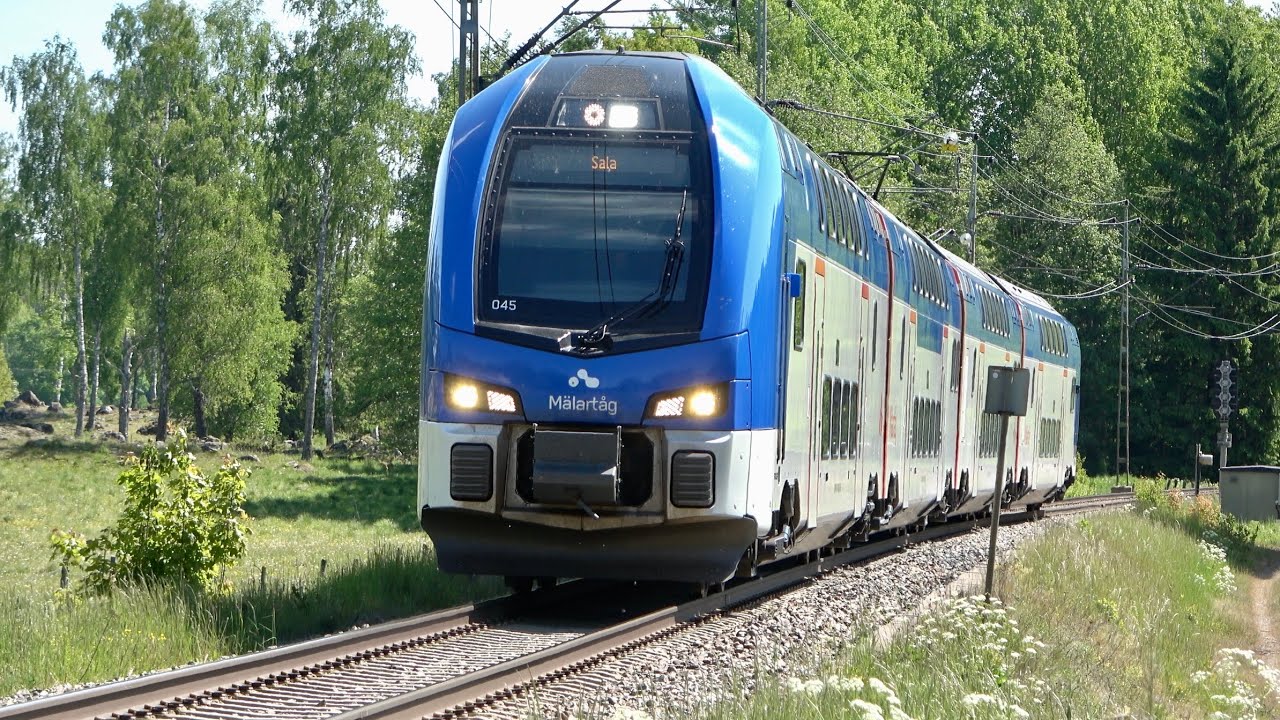 Svenska tåg del 74 - Hälleforsnäs