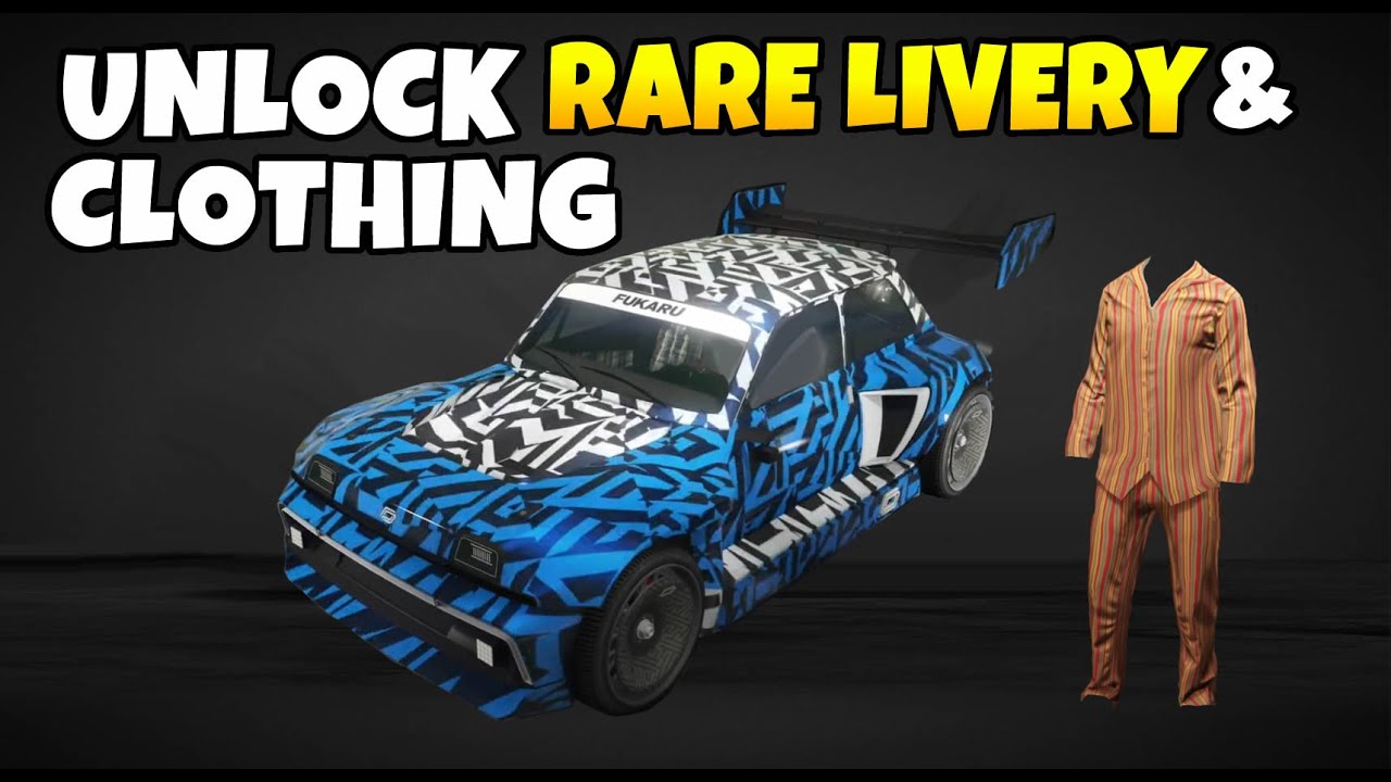 GTA 5 Online How to Unlock RARE NEW Clothing & Livery Orange