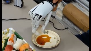 Grasping experiment of F-hand type O /F-hand type Oによる把持実験