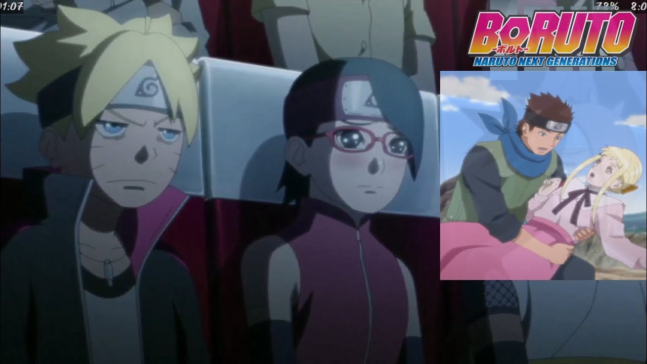 Boruto × Sarada - 🍥☀ 🤝 🔩🥗 Watching Romance Movies Be