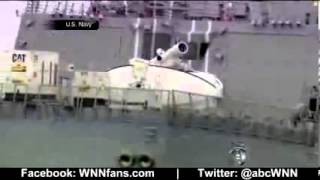 Navy's New Laser Weapon Blasts Bad Guys From Air, Sea