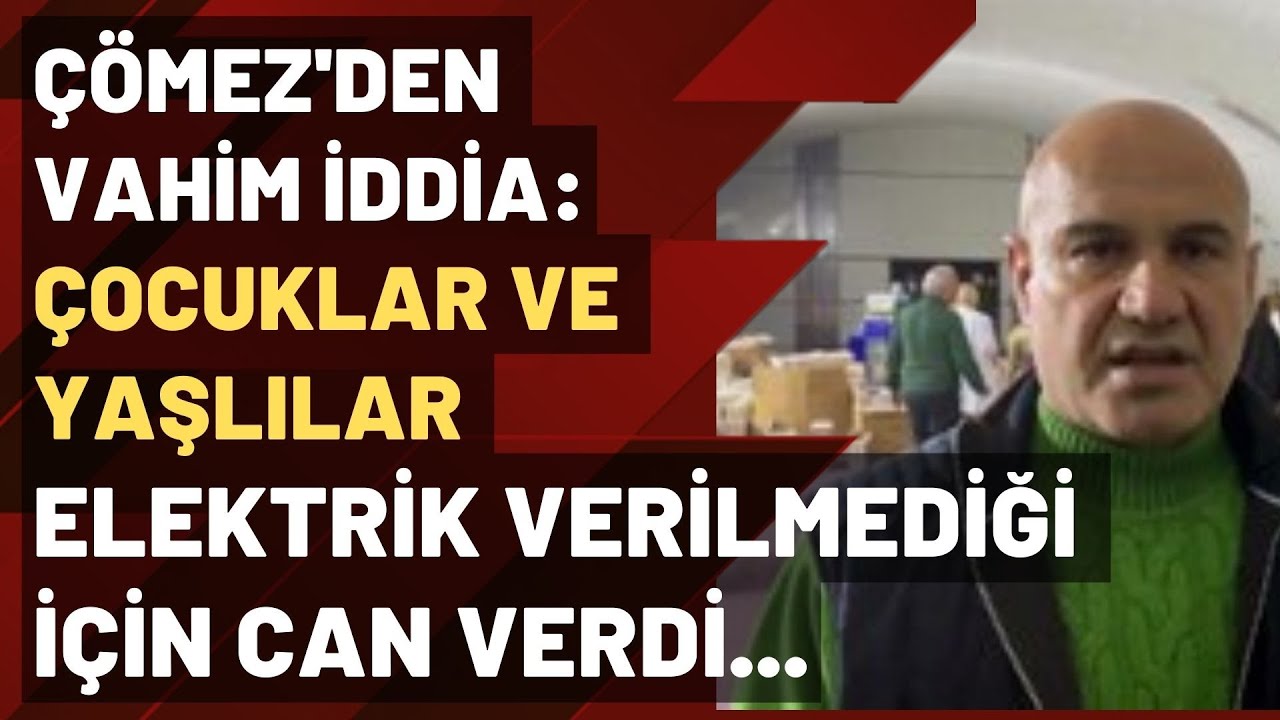 Çömez'den vahim iddia! 
