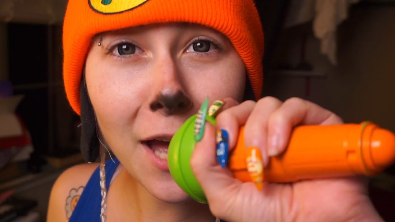 PaRappa the Rappa does ASMR