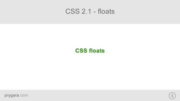 CSS floats - floated image, floated paragraph, floated list