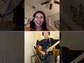 Girl starts dancing to guitarist