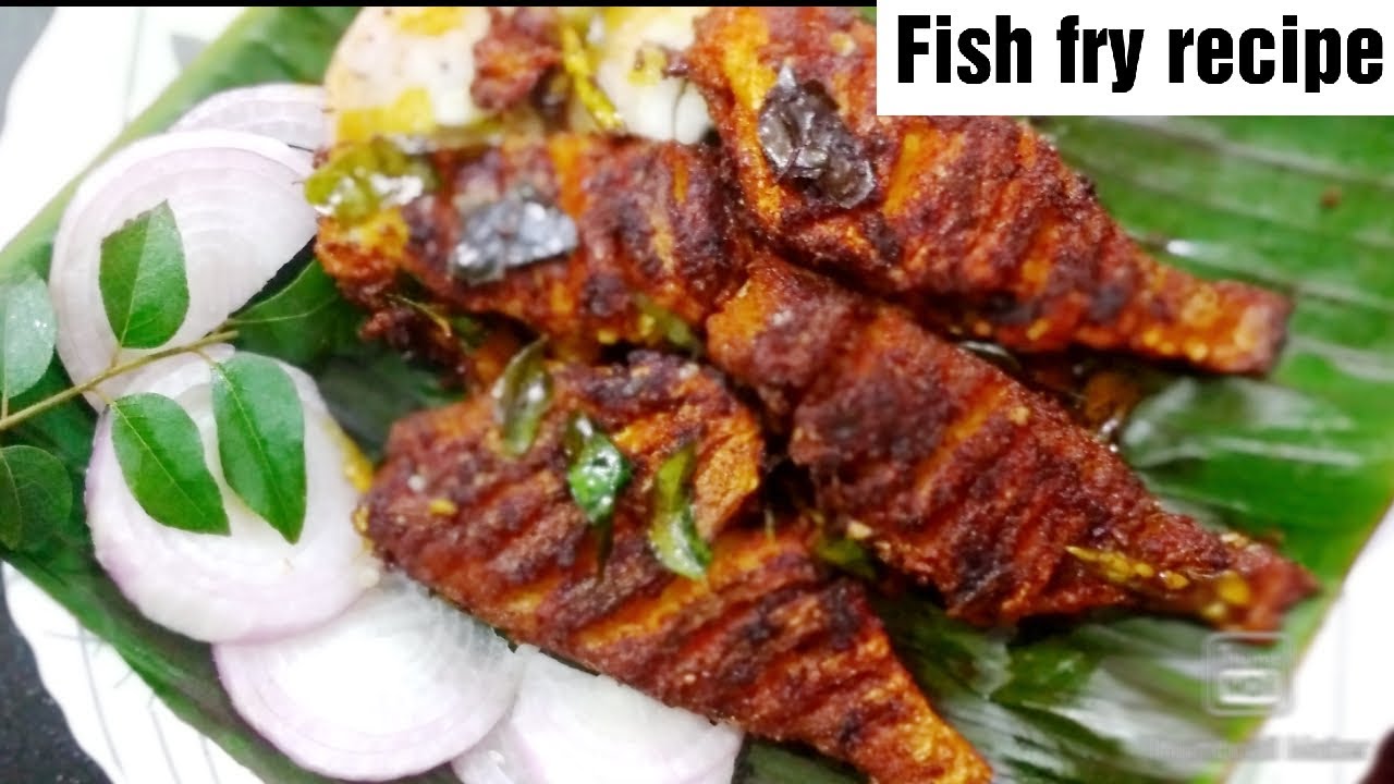 Tasty Fish fry Kerala style recipe😋 YouTube