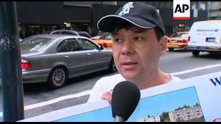 Protesters Outside Of Fashion Show By Daughter Of Uzbekistan President Guli Catwalk