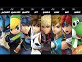 Super Smash Bros Ultimate - Lucario vs Toon Link vs Marth vs Pit vs Shulk vs Link vs Roy FE vs Yoshi