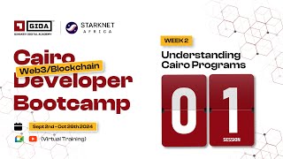 Week 2, Session 1: Understanding Cairo Program Syntax (GIDAxStarknet Cairo Web3/Blockchain Bootcamp)