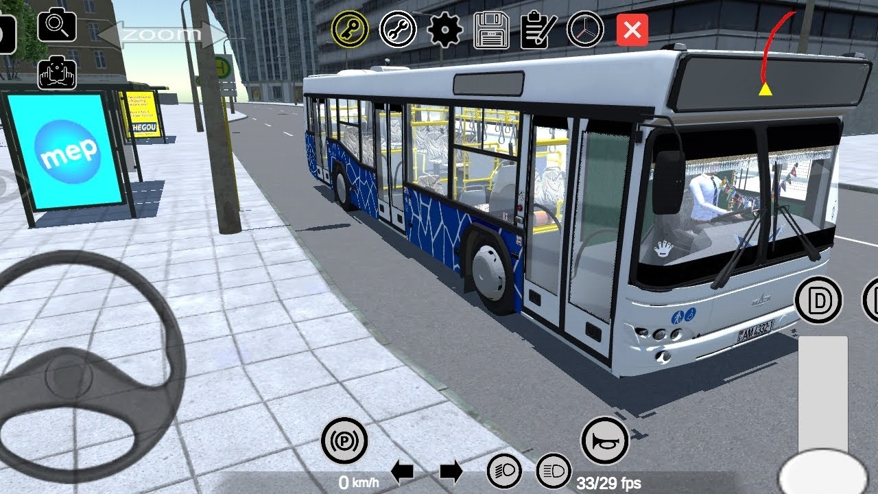 Покатушки на Мазе 103.486 по маршруту 44 игре PBSU