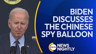 President Biden Addresses the Nation on the Chinese Spy Balloon | EWTN News Nightly