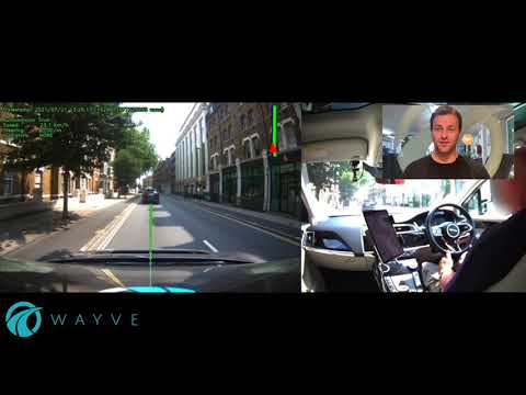 Wayve self driving car in London