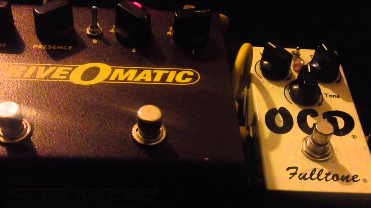STAMPS Driveomatic vs Fulltone OCD - Moderate Gain