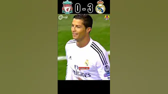 Real Madrid vs Liverpool Match🤯#youtub #viral Short#footbaler#realmadrid #liverpool#ronaldo#ytshort. thumbnail