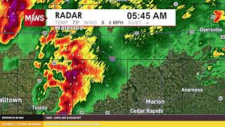 Tracking showers and thunderstorms  (Severe)