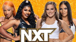 WWE 2K22 NXT JAKARA E LASH VS FALLON E KIANA QUALIFYNG MATCH ATS NXT STAND e DELIVER  TAG TEAM TITLE