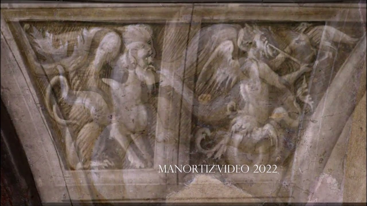 Civita Castellana, Forte Sangallo, The painted Loggias of the main Courtyard, Piermatteo d'Amelia