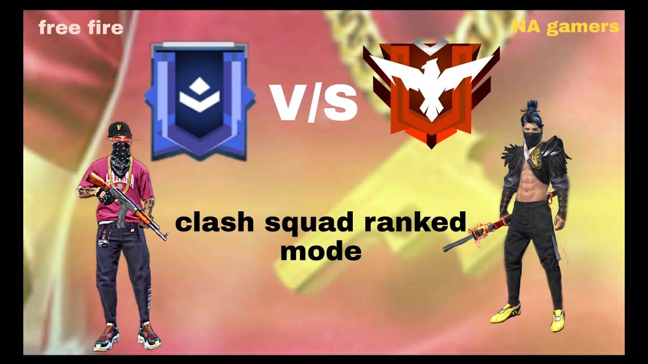 Free fire || Clash squad ranked mode || platinum Vs heroic - YouTube