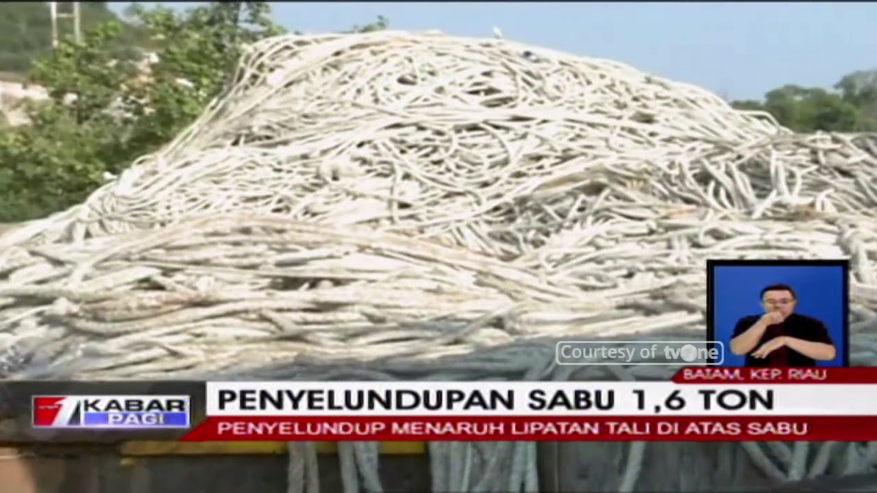 Melihat Kondisi Kapal yang Angkut 1,6 Ton Sabu