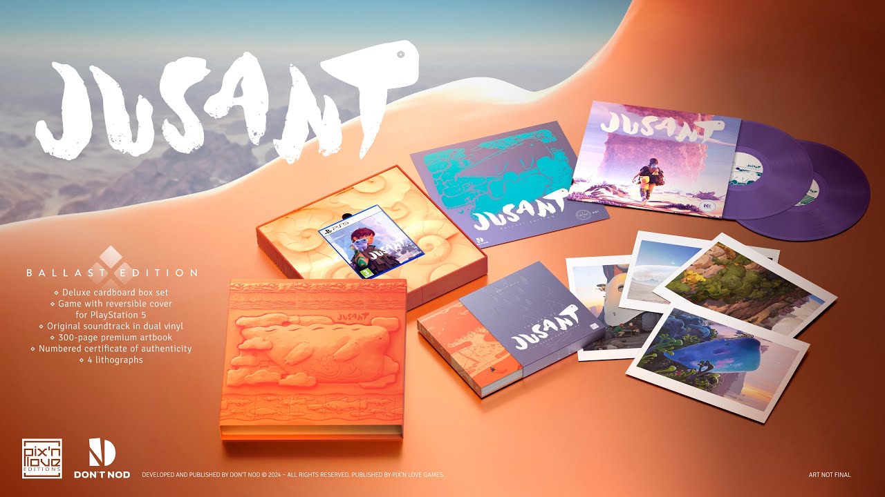 JUSANT - Trailer Physical Edition - Pix&rsquo;n Love Games - YouTube