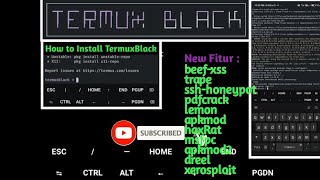 Install Termux Black Hax4us No Root
