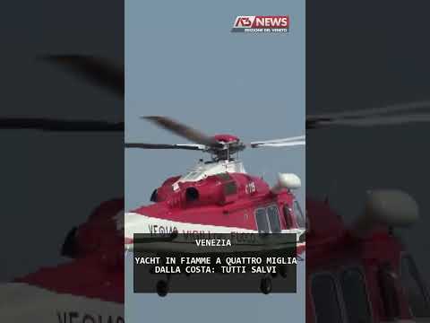 Video YACHT IN FIAMME A QUATTRO MIGLIA DALLA COSTA: TUTTI SALVI | 29/06/2026
