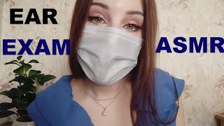 ASMR po polsku Badanie/ Czyszcenie Uszu  ♥ Ear Exam /soft spoken in Polish. EAR CUPPING EAR CLEANING