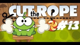 Cut the Rope Steam box level 13 all three stars walkthrough
