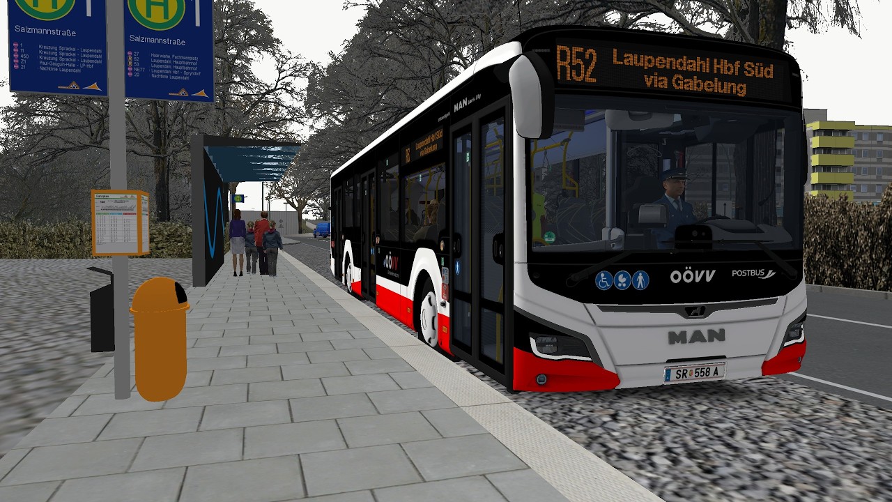 Da ist aber viel Verkehr | Städtedreieck Modded - Linie R52 | OMSI 2 #324