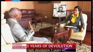 Pioneer Governors:5 years of devolution