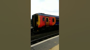 Train speeds through Urmston | Class 158 and 156