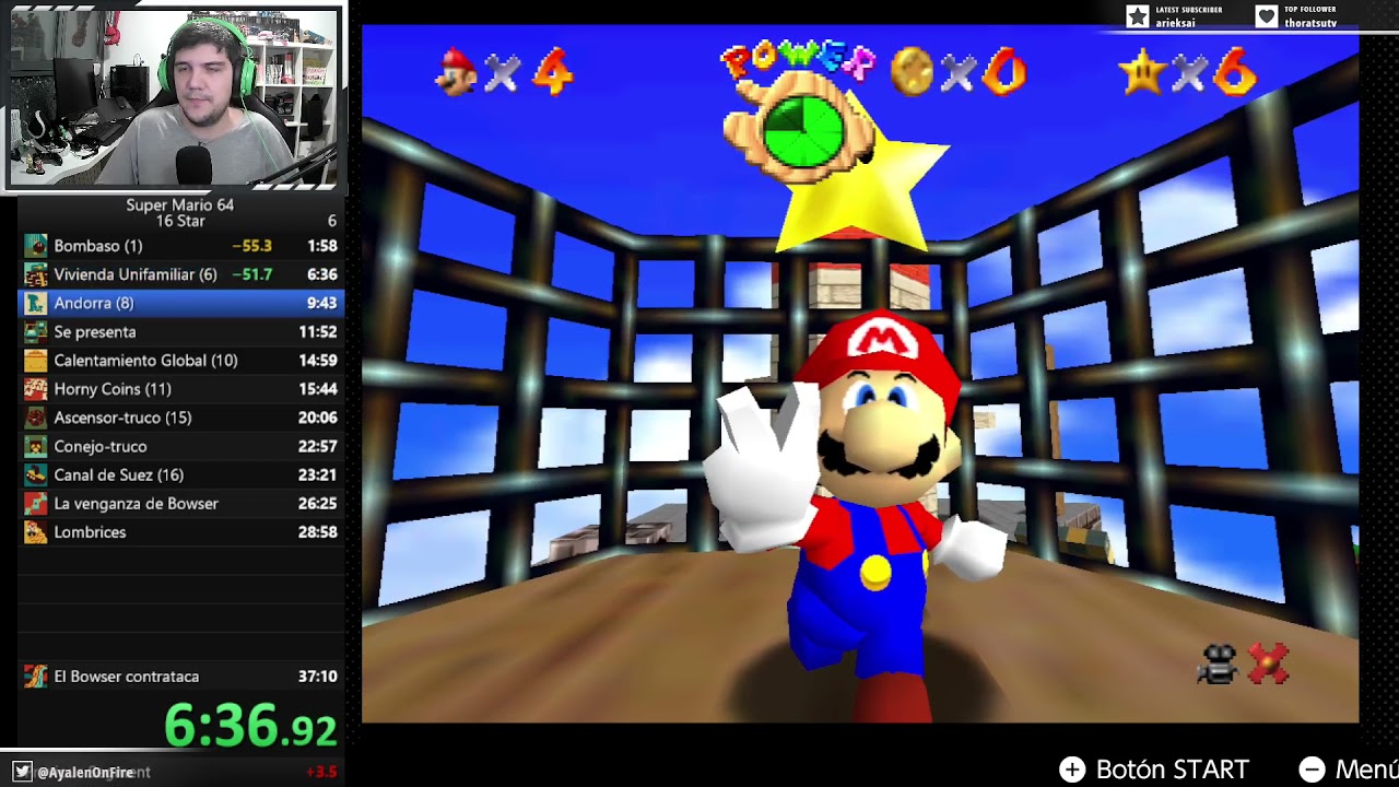 SM64 16 Stars NSO PB 