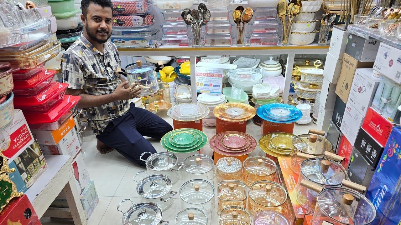 গর্জিয়াস লুক ও ইউনিক ডিজাইনের বিভিন্ন সাইজের হিট প্রুফ গ্লাসের হাড়ি সহ টার্কিশ বিভিন্ন পণ্যের দাম।