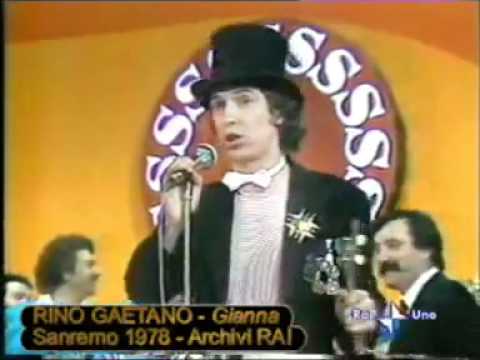 Gianna - Auguri Rino Gaetano, San Remo 1978 - www.giannacomunica.eu