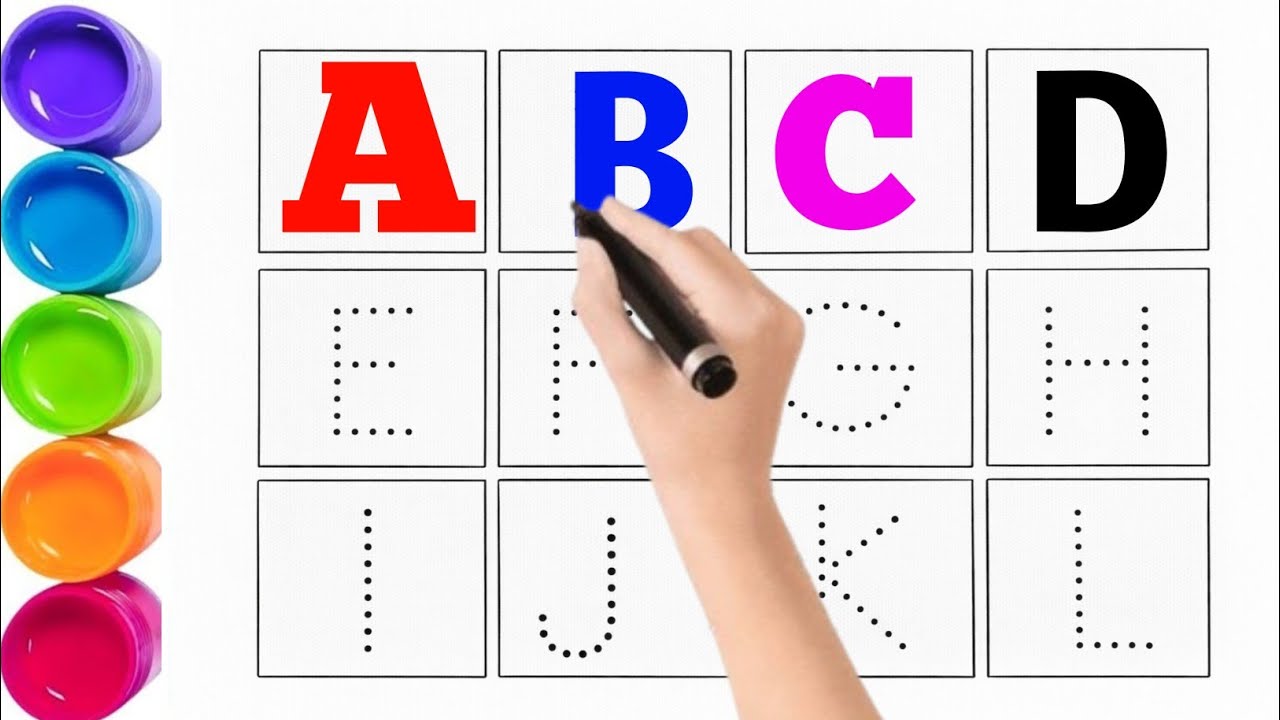 ABCD A to Z Easy Learning for Kids - YouTube